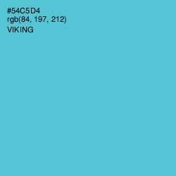 #54C5D4 - Viking Color Image