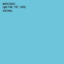 #6DC5DC - Viking Color Image