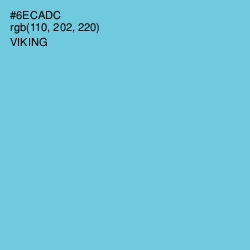 #6ECADC - Viking Color Image