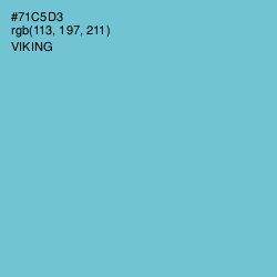 #71C5D3 - Viking Color Image