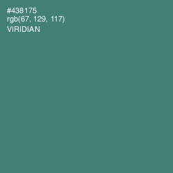 #438175 - Viridian Color Image