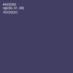 #423D62 - Voodoo Color Image