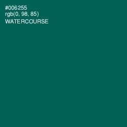 #006255 - Watercourse Color Image