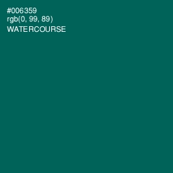 #006359 - Watercourse Color Image