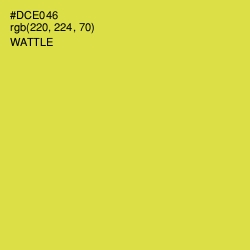 #DCE046 - Wattle Color Image