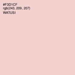 #F3D1CF - Watusi Color Image