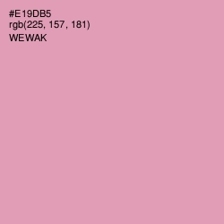 #E19DB5 - Wewak Color Image