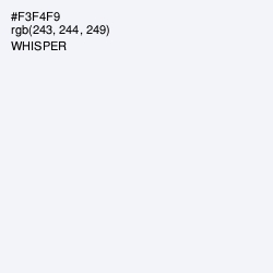 #F3F4F9 - Whisper Color Image