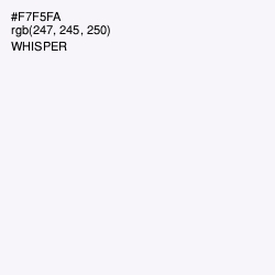 #F7F5FA - Whisper Color Image