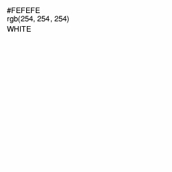 #FEFEFE - White Color Image