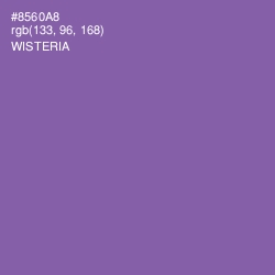 #8560A8 - Wisteria Color Image