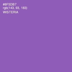 #8F5DB7 - Wisteria Color Image