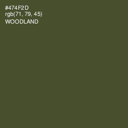 #474F2D - Woodland Color Image