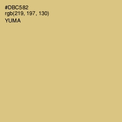 #DBC582 - Yuma Color Image