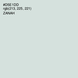 #D5E1DD - Zanah Color Image