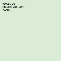 #DAECD6 - Zanah Color Image