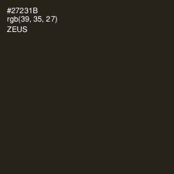 #27231B - Zeus Color Image