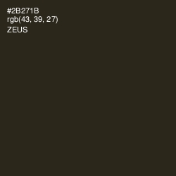 #2B271B - Zeus Color Image