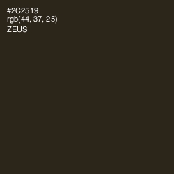 #2C2519 - Zeus Color Image