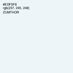 #EDF5F8 - Zumthor Color Image