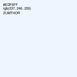 #EDF6FF - Zumthor Color Image