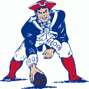 New England Patriots 1971 Logo